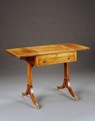 Anglo-Indian Padouk Games Table