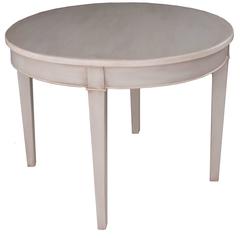 Custom Painted Round Directoire Style Table