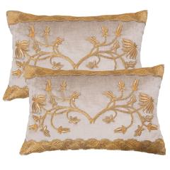 Antique Textile Pillow by B.Viz Designs