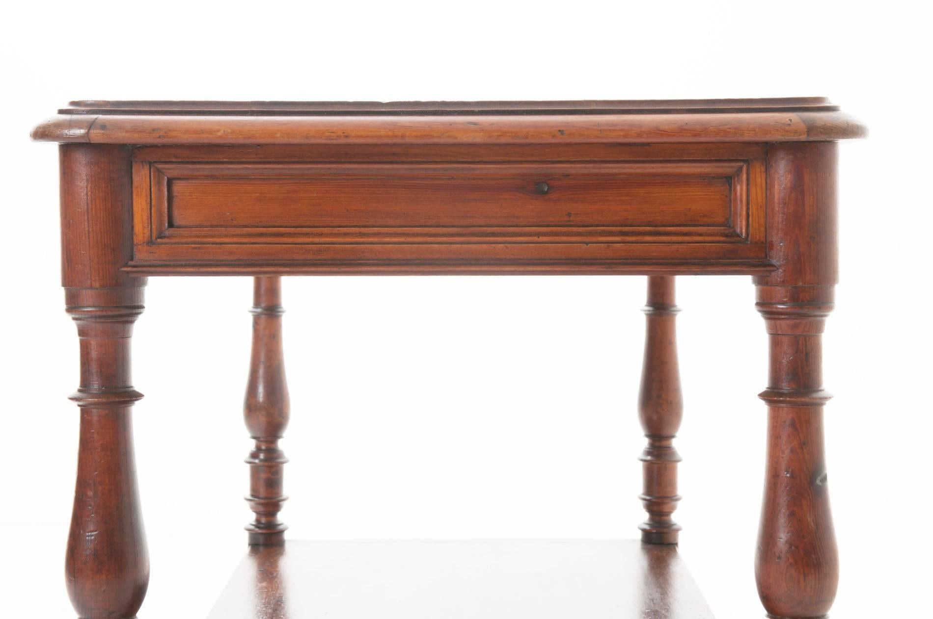 French 19th Century Pine Draper's Table From Brittany 6