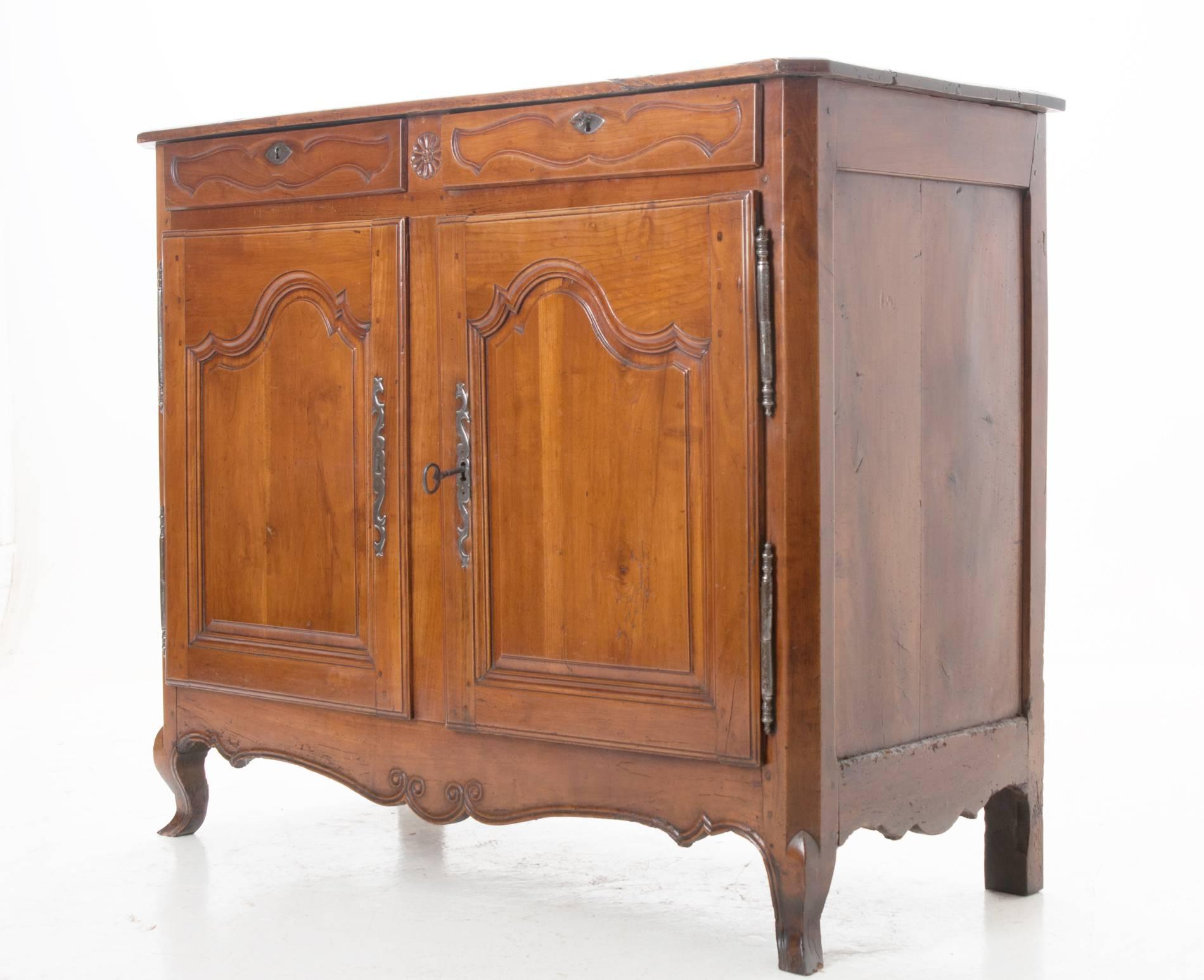French 19th Century Provincial Cherry Buffet 4
