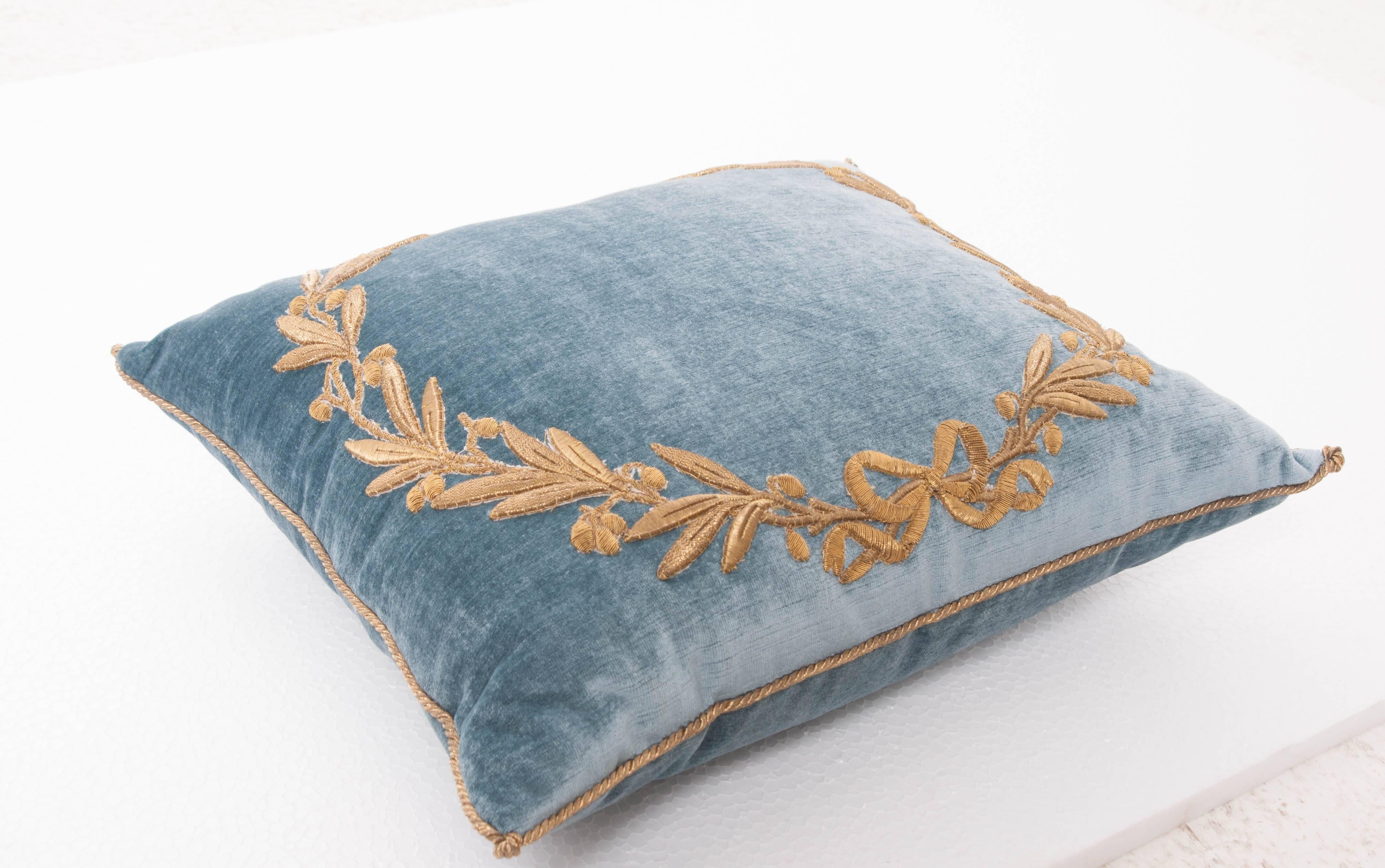 Antique Textile Pillow by B. Viz Designs 2