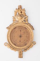 French 19th Century Gilt Barometer