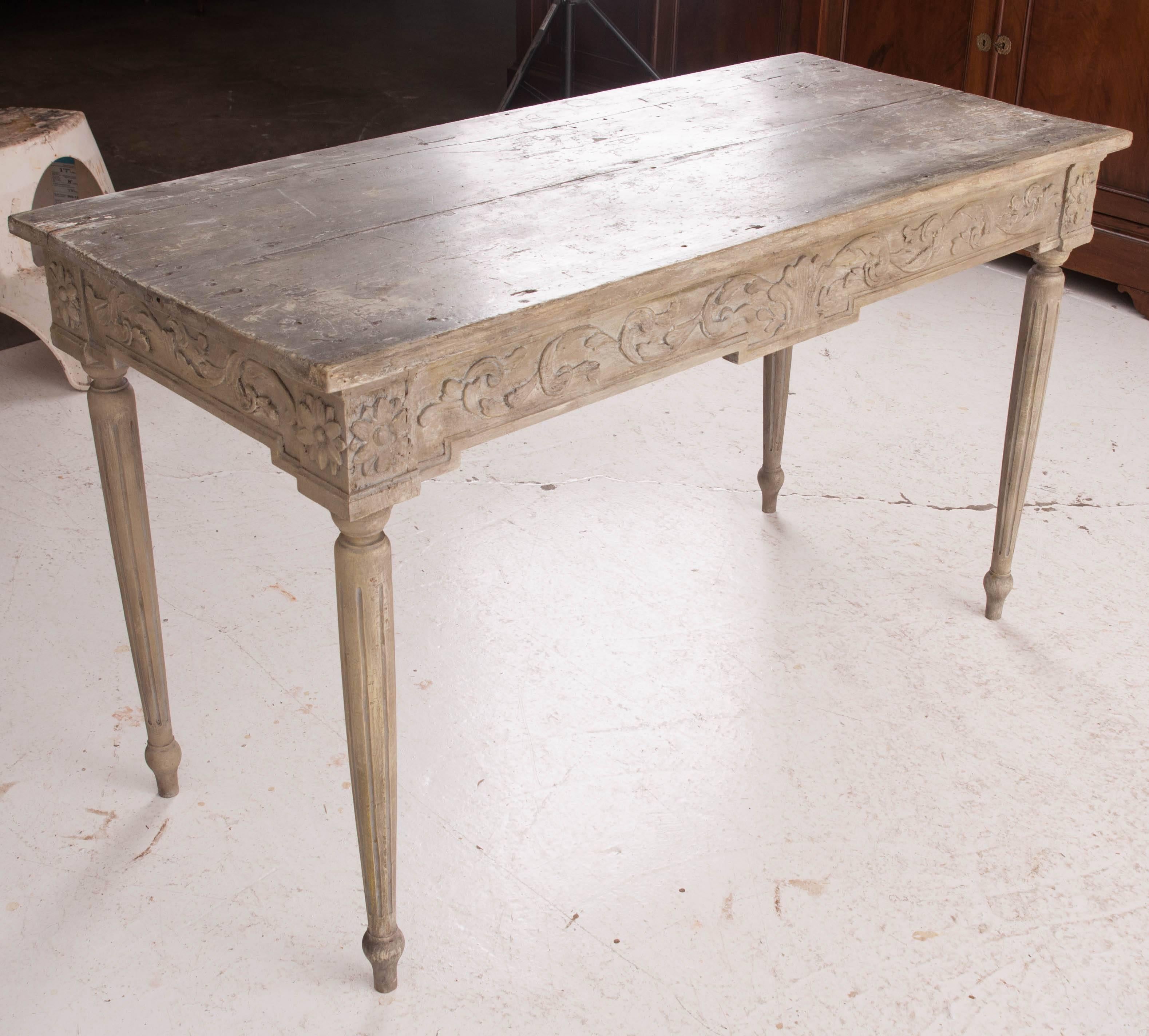 French 19th Century Louis XVI Style Console 4