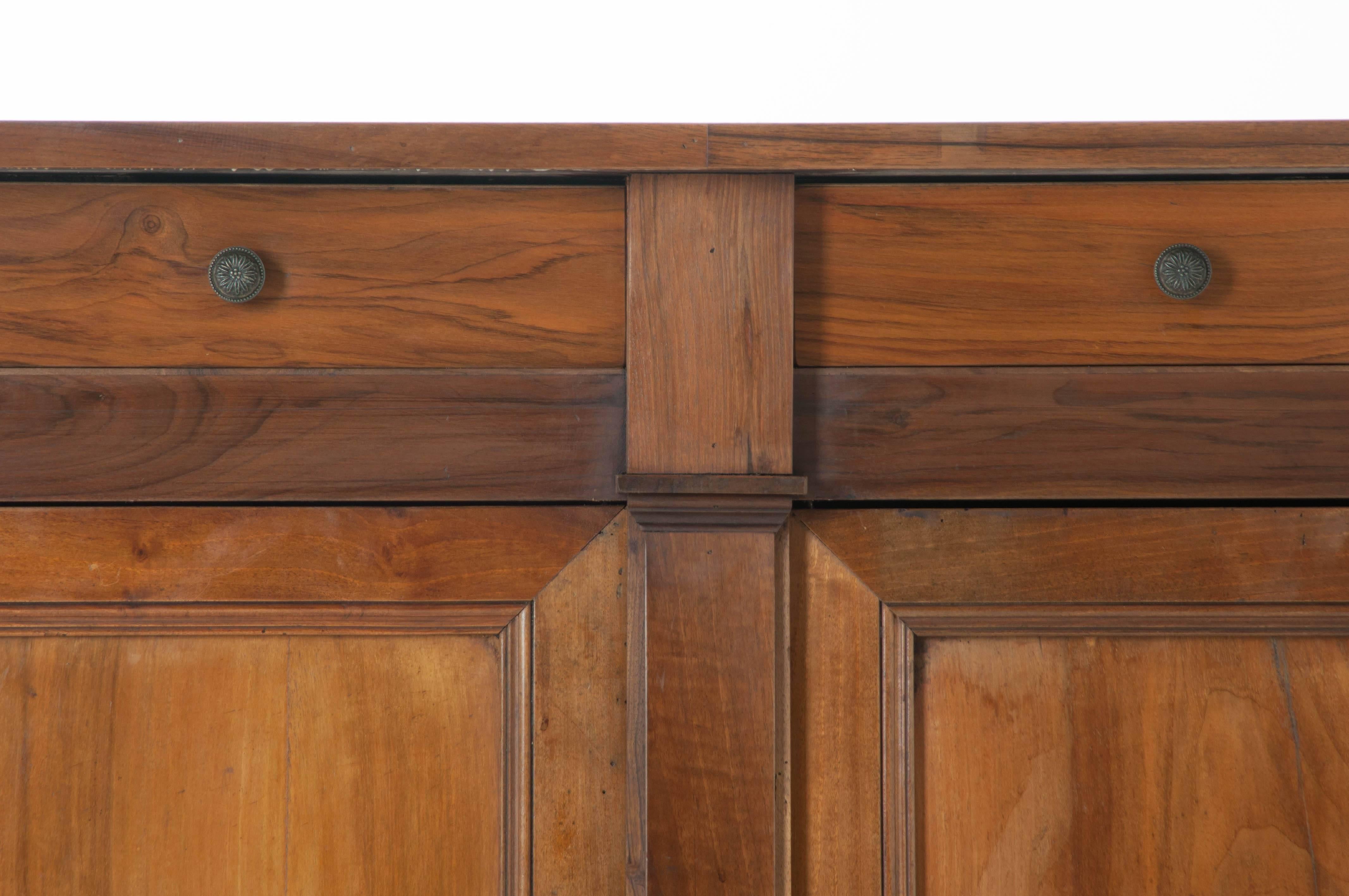 French Louis Philippe Walnut Enfilade 2