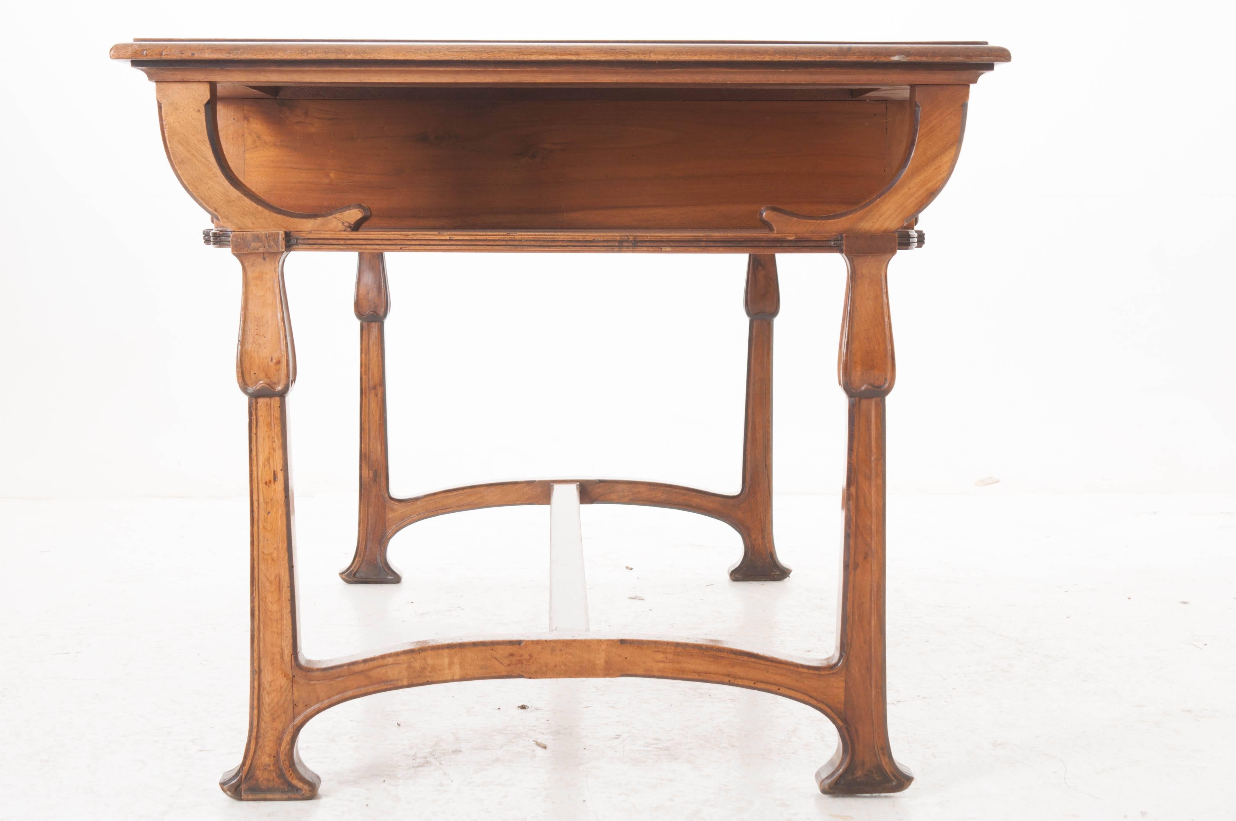 French Early 20th Century Art Nouveau Desk 4