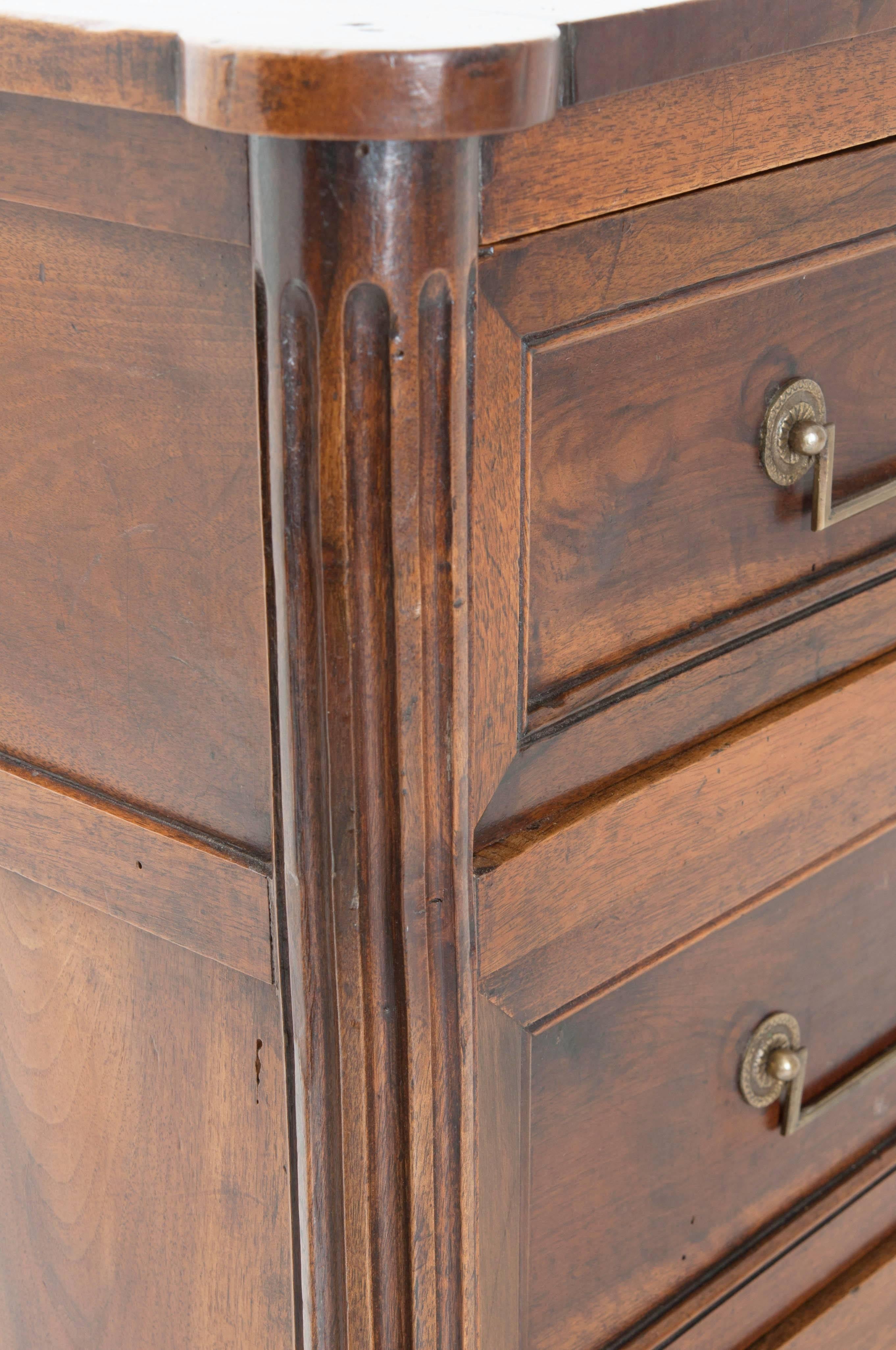 French 18th Century Louis XVI Walnut Commode 3