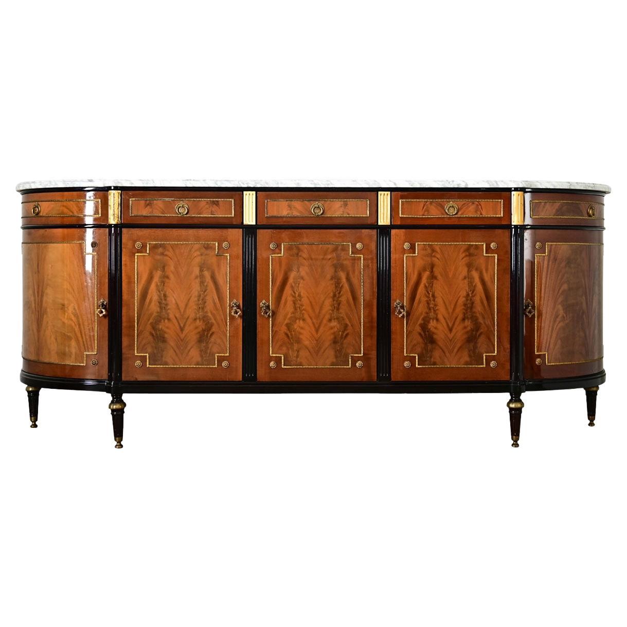 French 20th Century Louis XVI Style Enfilade For Sale