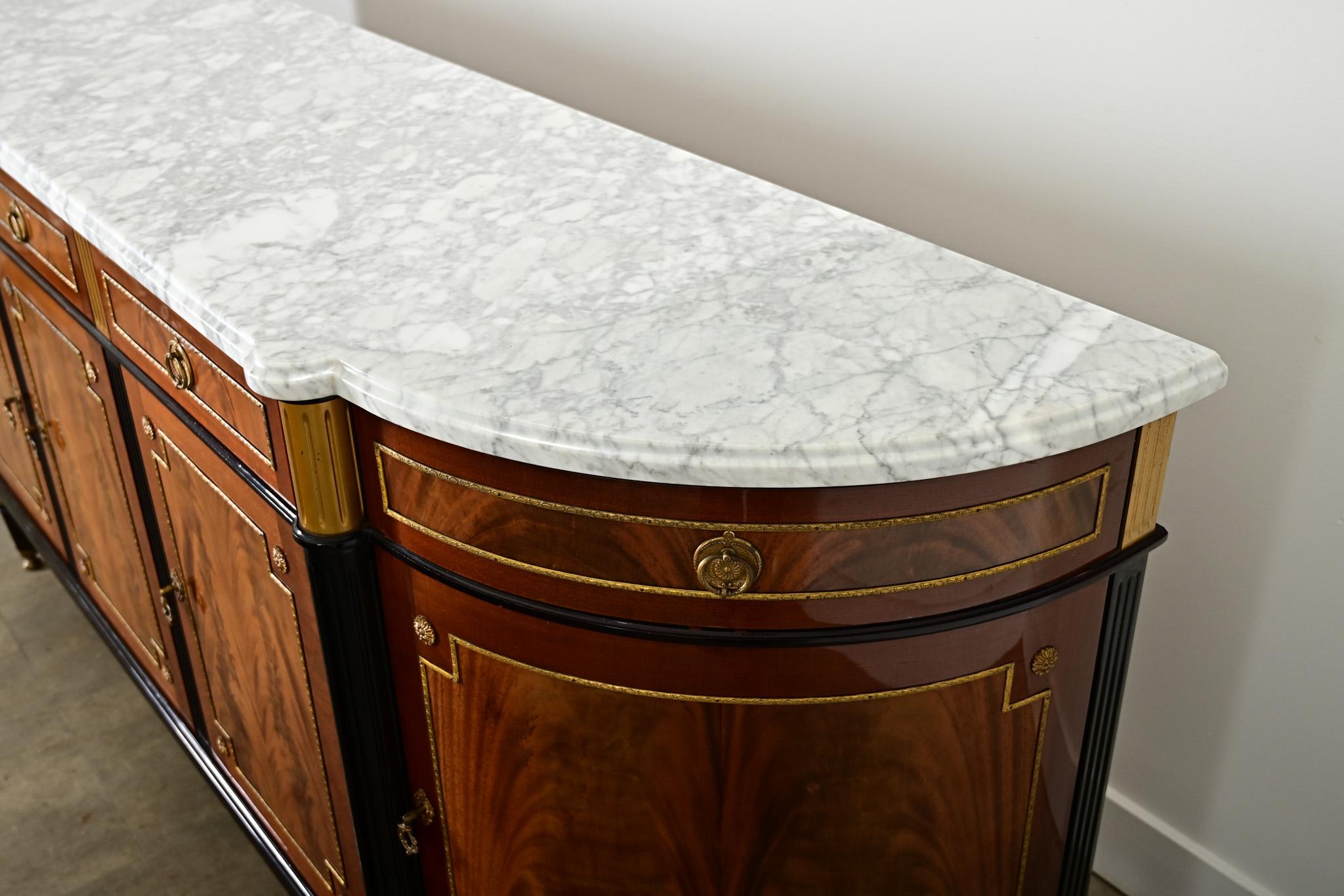 French 20th Century Louis XVI Style Enfilade For Sale 2