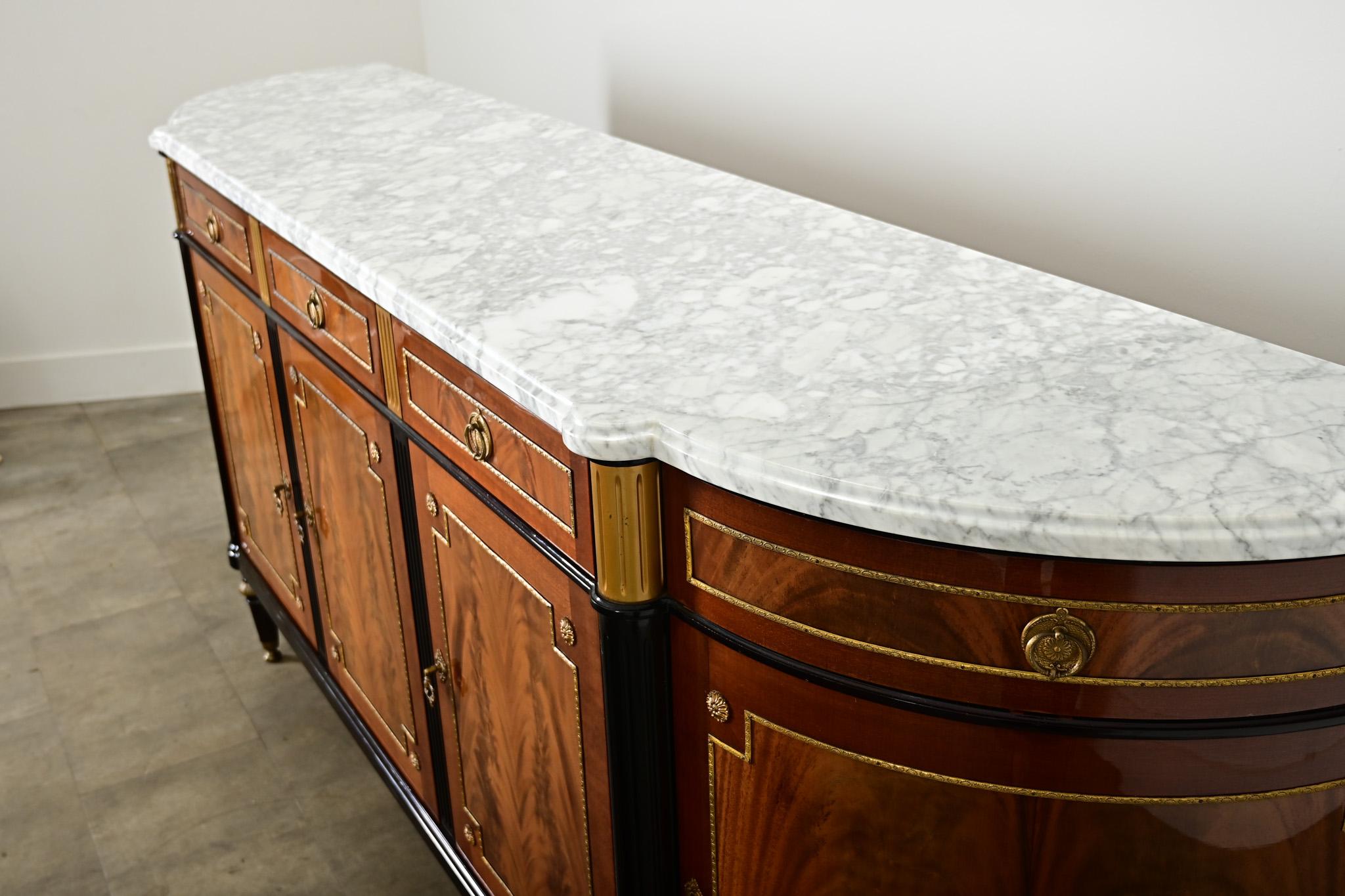 French 20th Century Louis XVI Style Enfilade For Sale 1