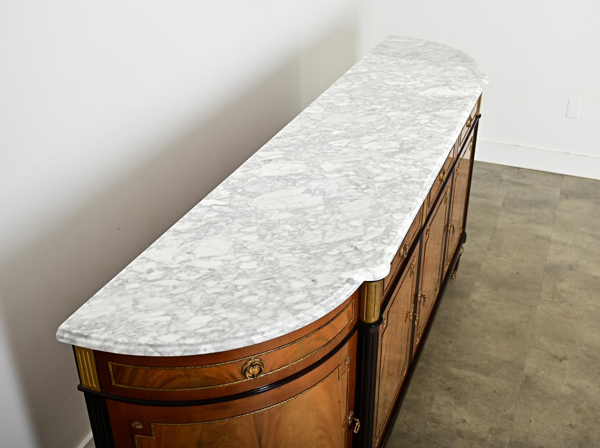 French 20th Century Louis XVI Style Enfilade For Sale 4