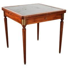 French 20th Century Mahogany Game Table