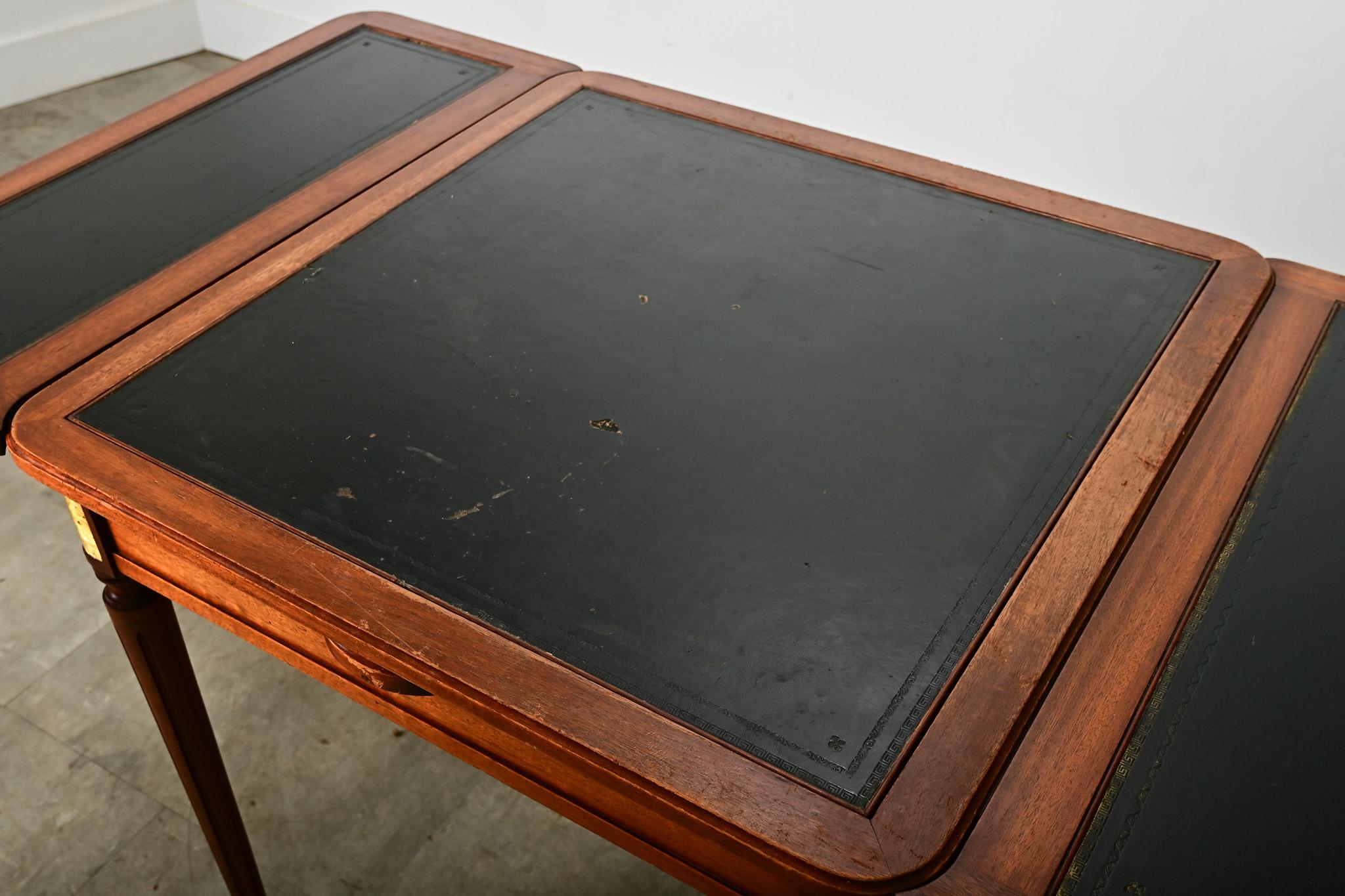 French 20th Century Mahogany Game Table For Sale 10