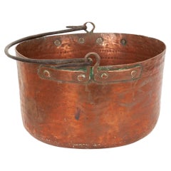 French 19th Century Copper Open Hearth Pot
