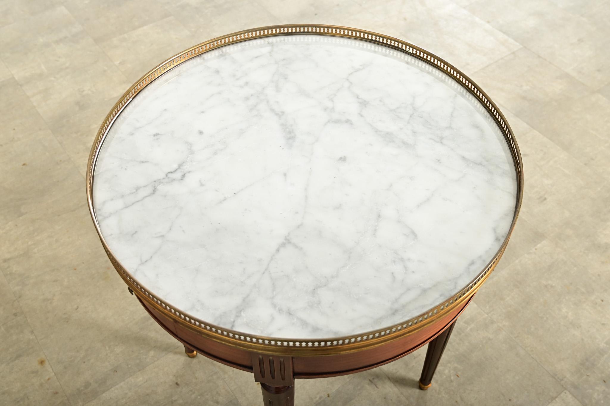French 19th Century Mahogany Gueridon Bouillotte Table In Good Condition For Sale In Baton Rouge, LA