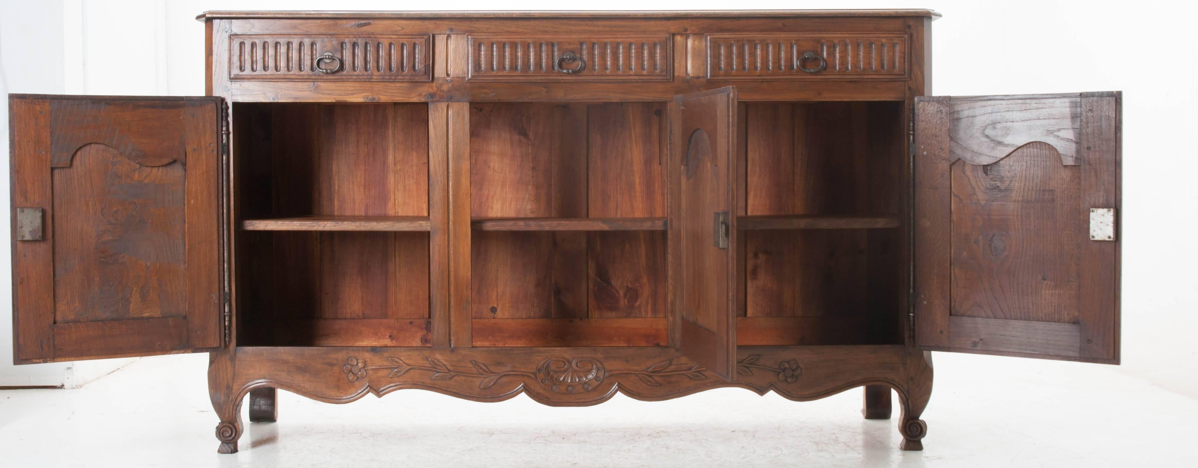 French 19th Century Transitional Louis XV and XVI Oak Enfilade 3