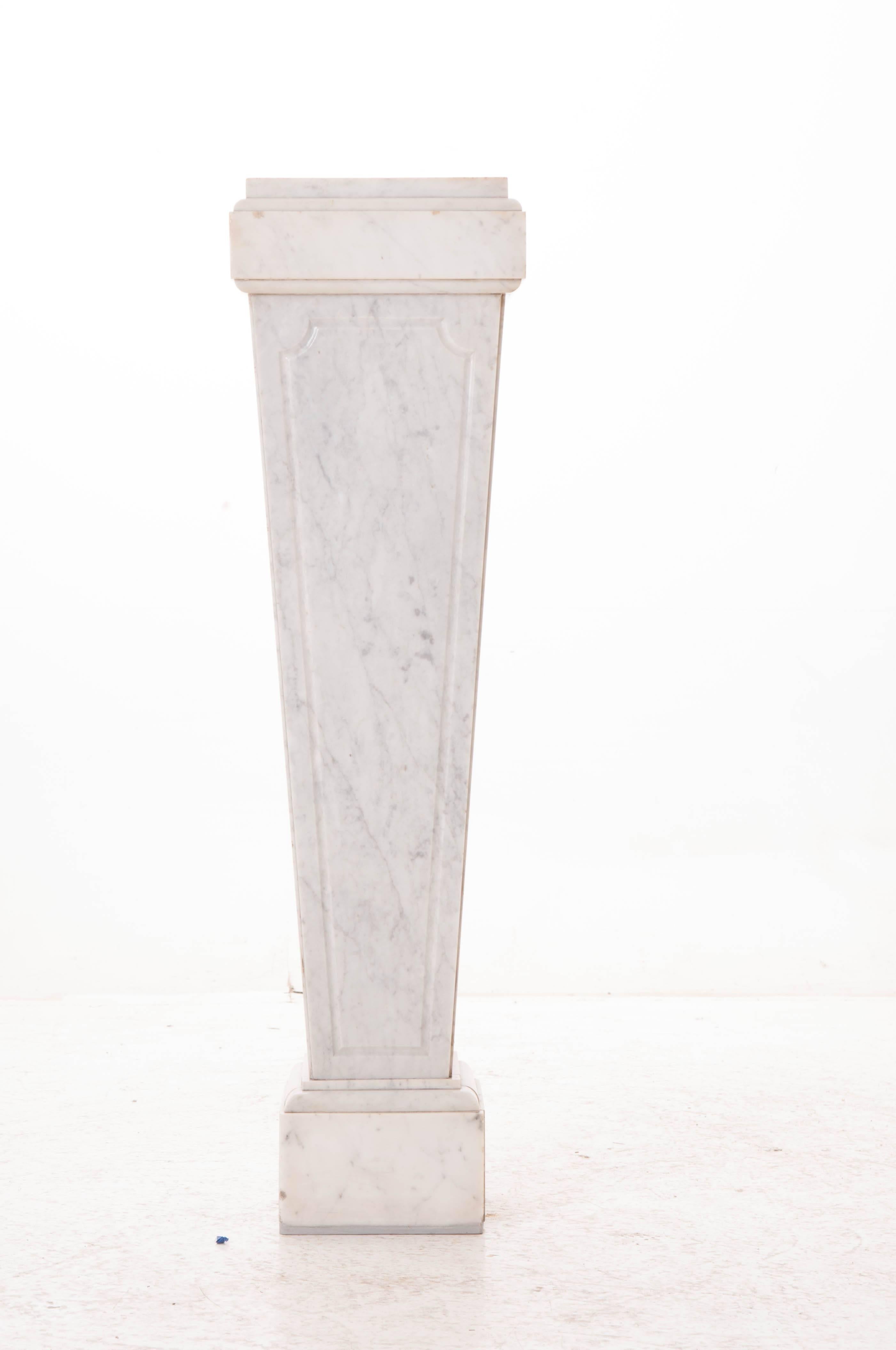 French 19th Century Marble Pedestal 1