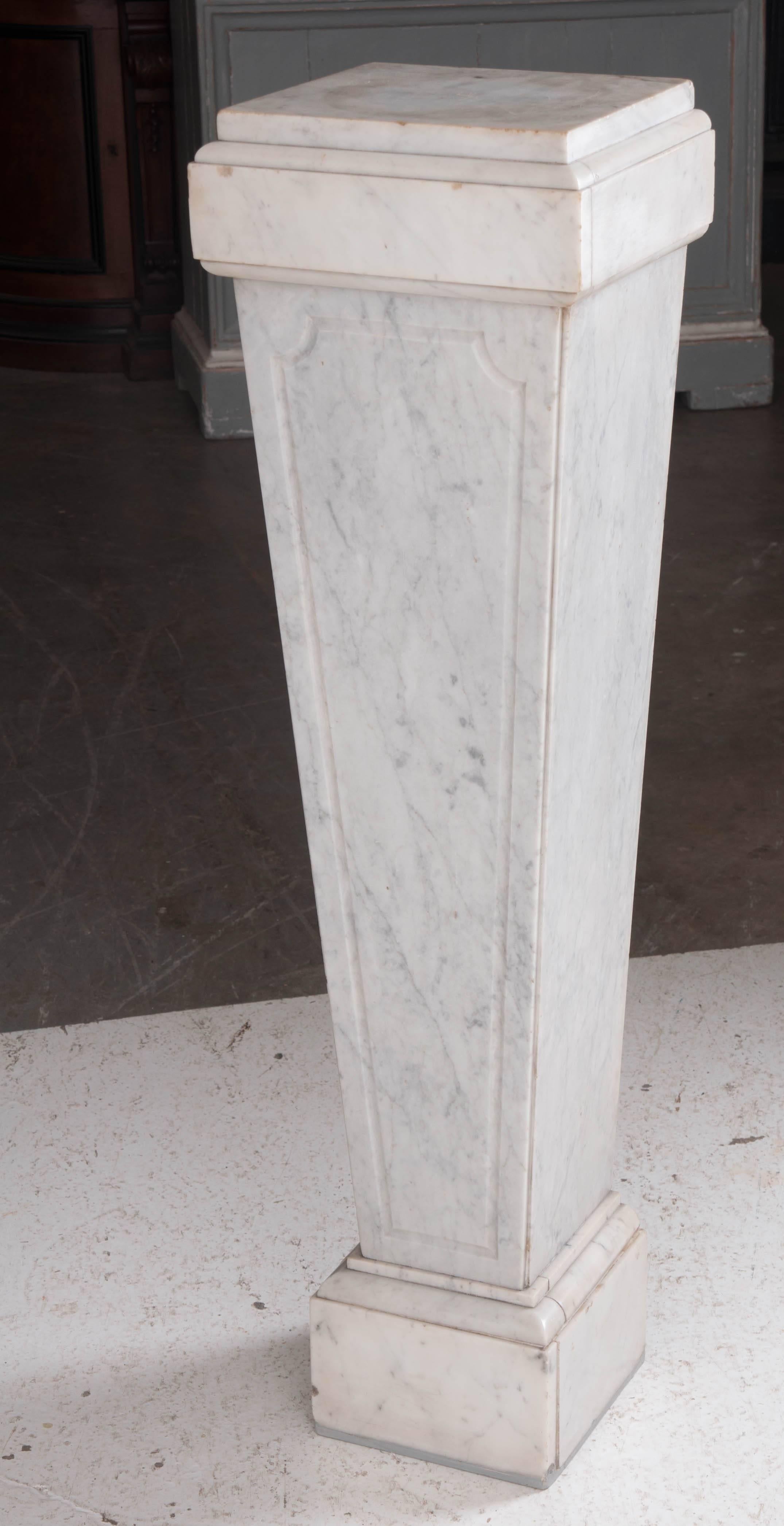 French 19th Century Marble Pedestal 5