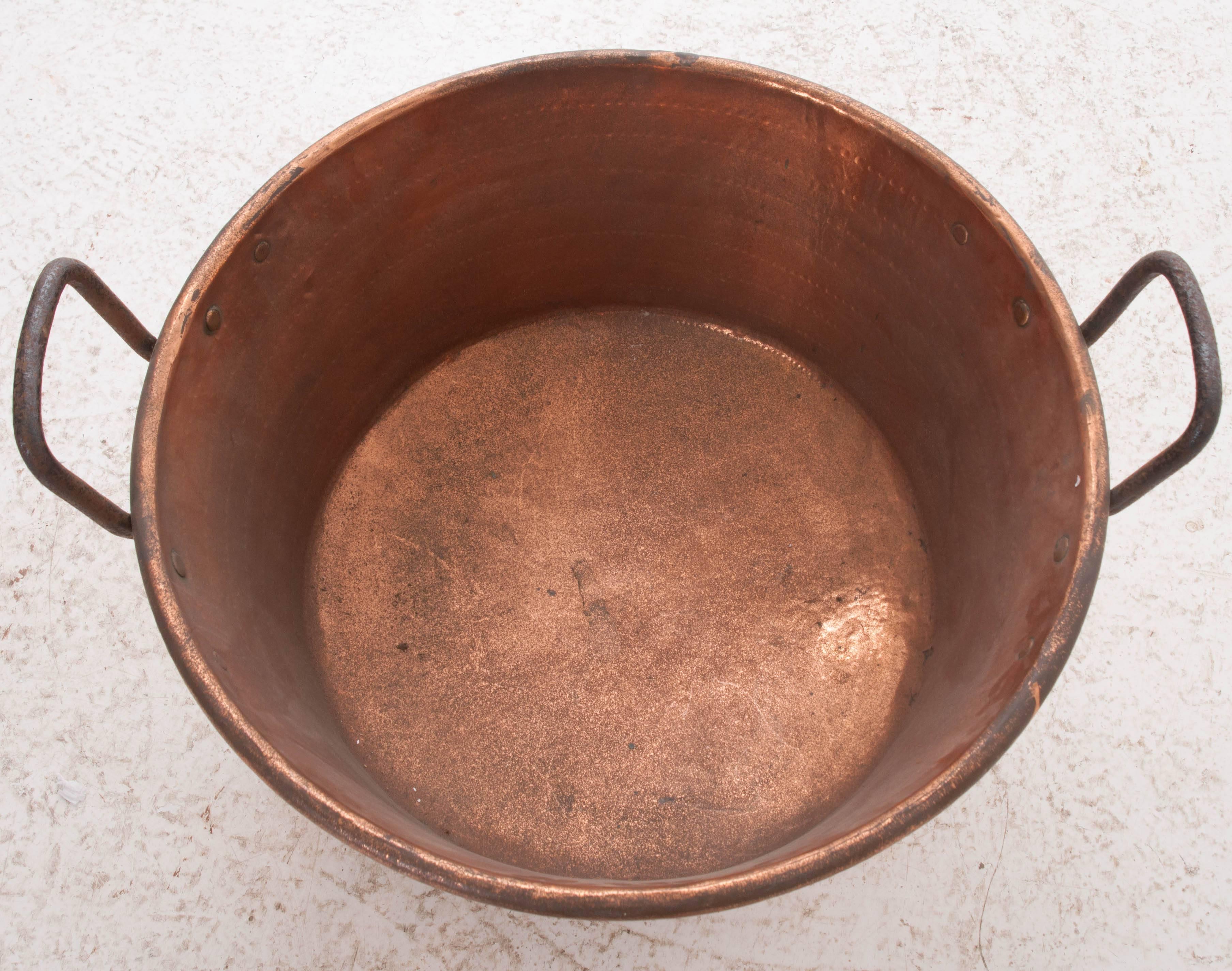 brass preserving pan