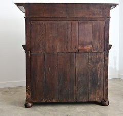 Dutch 18th Century Oak and Ebony Kussenkast