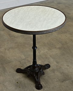 French 20th Century 24-Inch Bistro Table