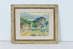 French Framed Landscape Painting