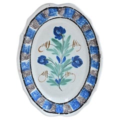 French Faience Platter