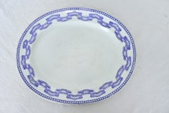 English 19th Century Transferware Platter
