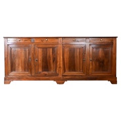 French 19th Century Walnut Louis Philippe Enfilade