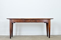 Console francese del XIX secolo in noce massiccio