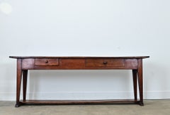 French 19th Century Walnut Console
