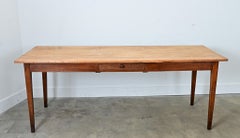 French 19th Century Pine Farm Table