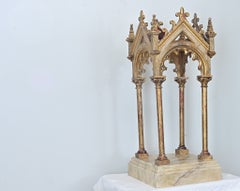 Italian 18th Century Gothic Revival Altar on Pedestal