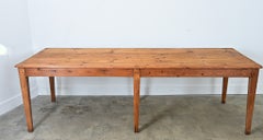 French 19th Century Pine Farm Table