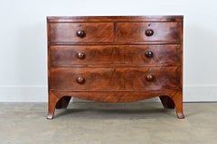 English 19th Century Mahogany Petite Chest of Drawers
