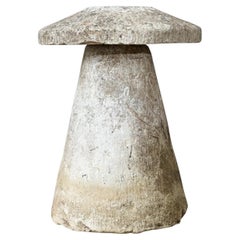 English 19th Century Carved Staddle Stone