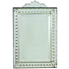 Venetian 1920s Petite Glass Mirror