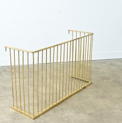 Victorian Brass Fireplace Screen, 19th Century Antique Nursery Guard