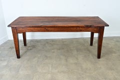 French 19th Century Solid Walnut Dining Table