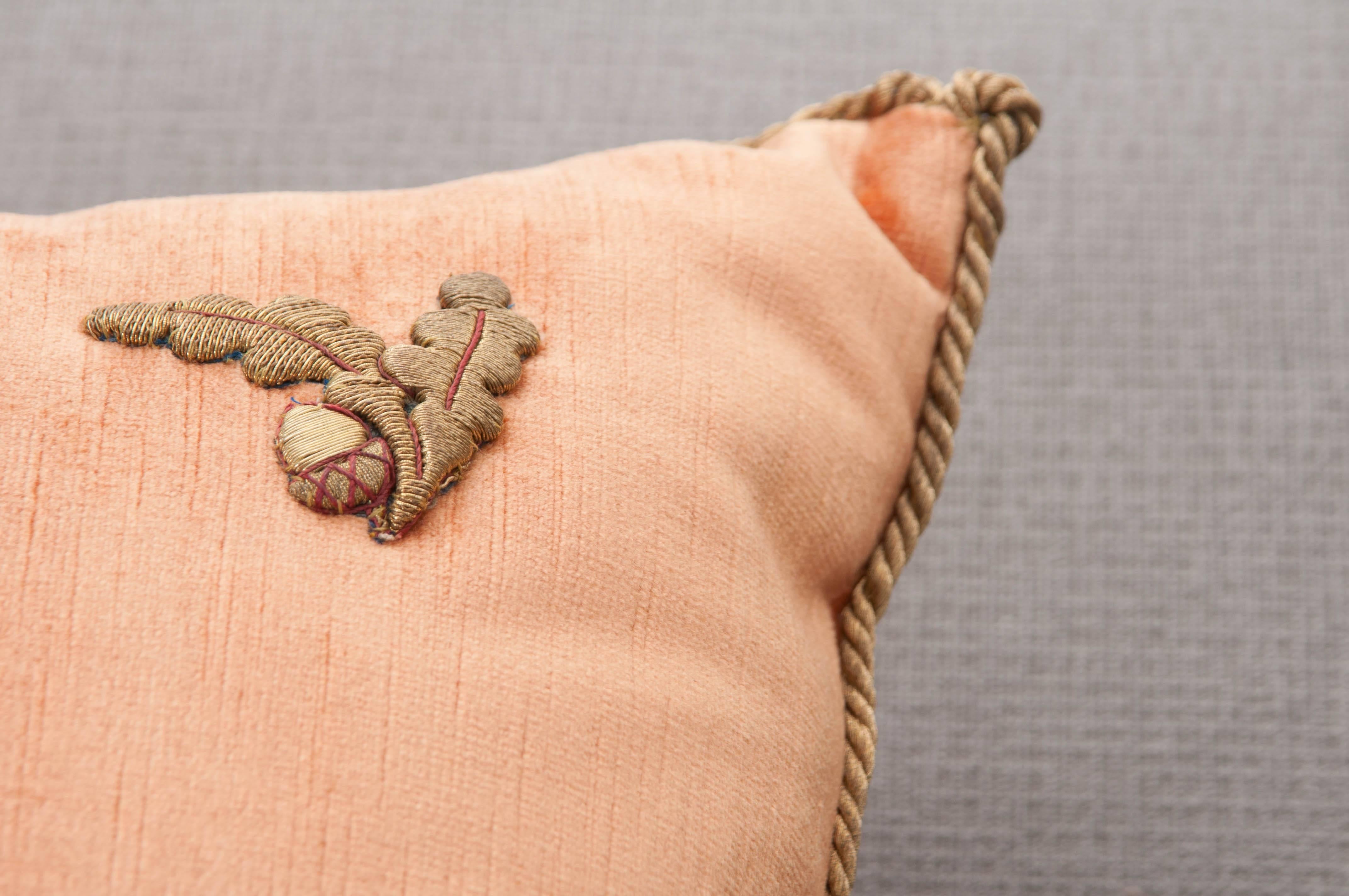 19th Century Antique Textile Pillows by B.Viz Designs