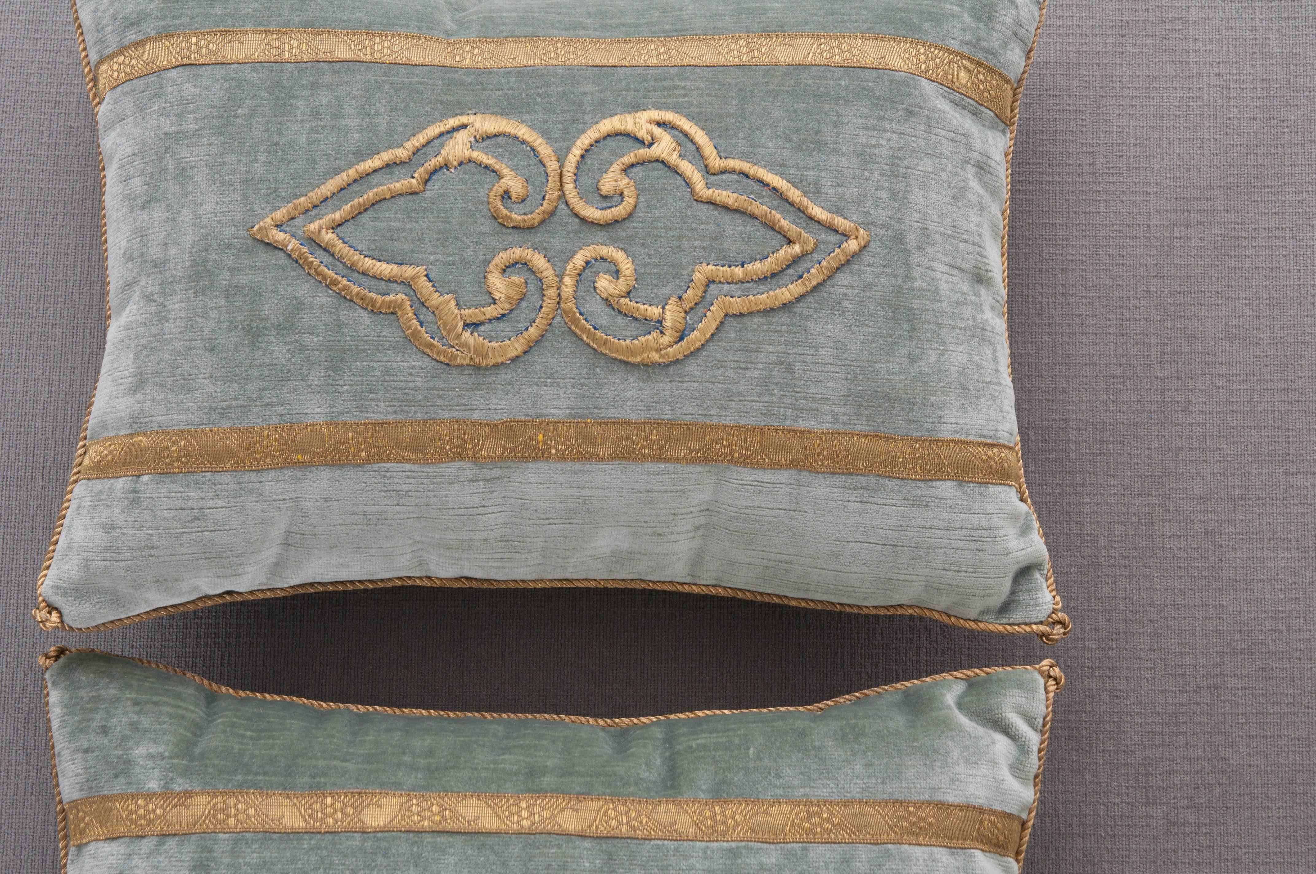 American Antique Textile Pillows by B.Viz Designs