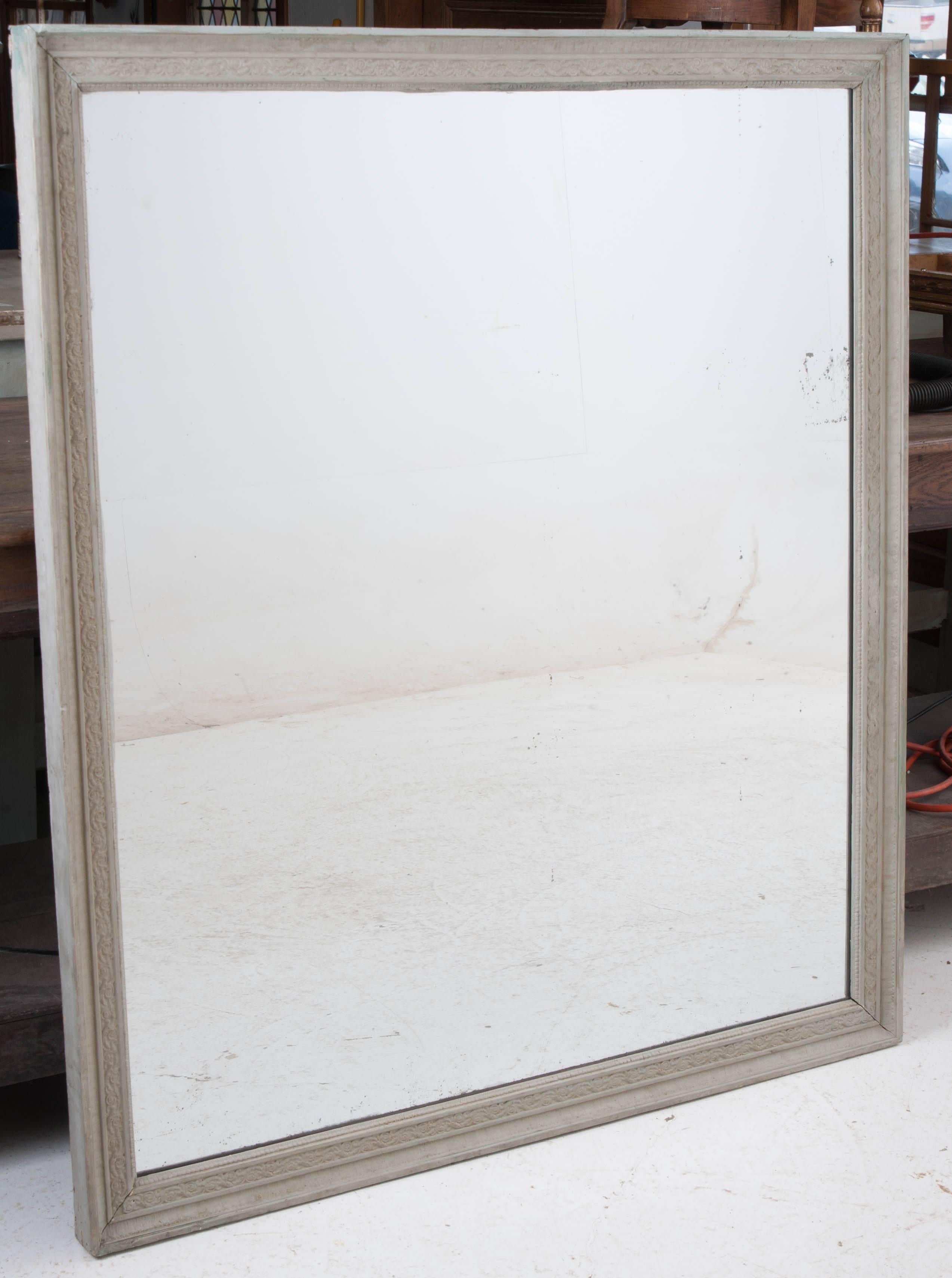 French 19th Century Painted Mirror 3