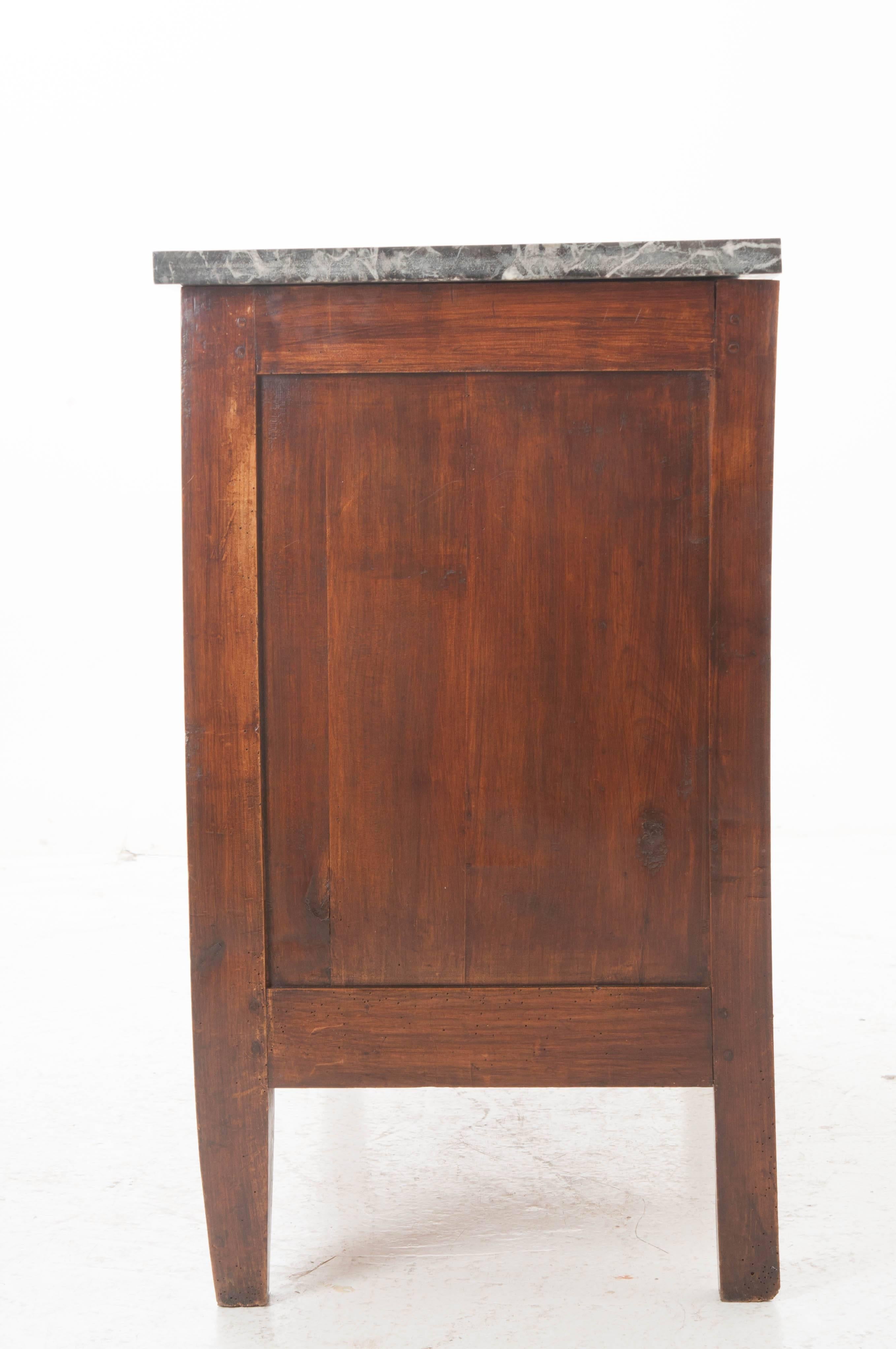 French, 19th Century Transitional Commode with Marble Top 5