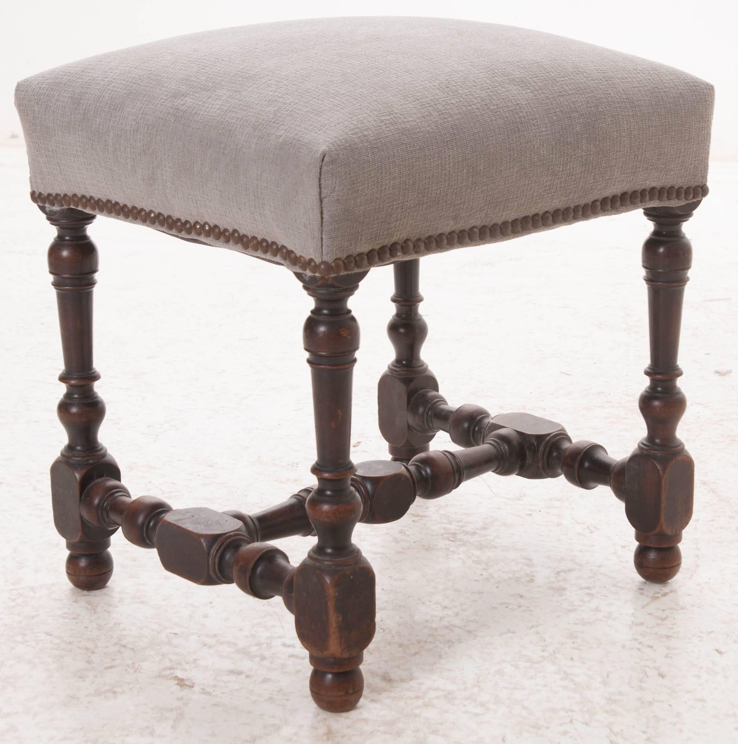 French 19th Century Small Stool In Good Condition In Baton Rouge, LA