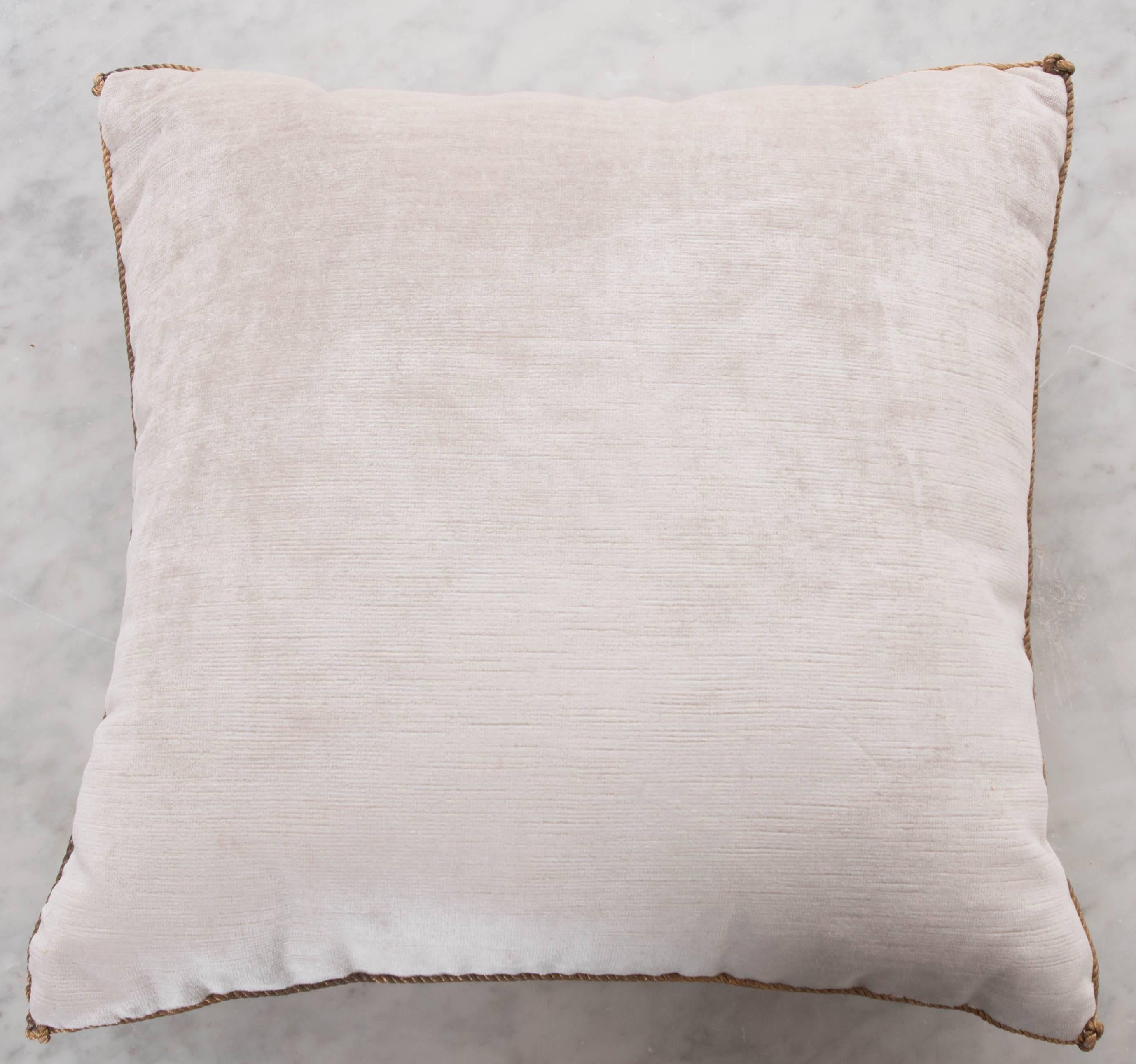 American Antique Textile Pillow by B.Viz Designs