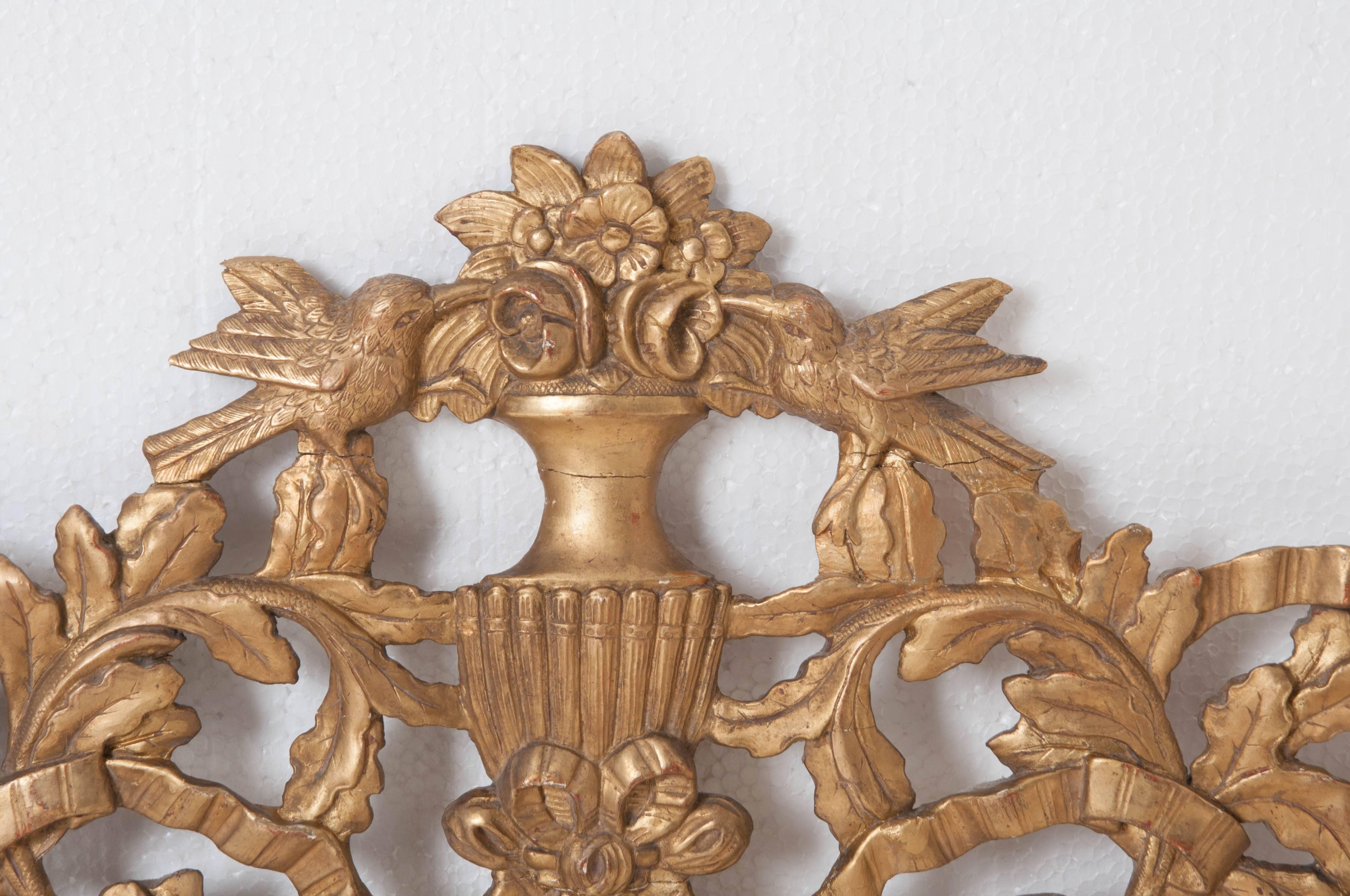 French 19th Century Giltwood Carving 2