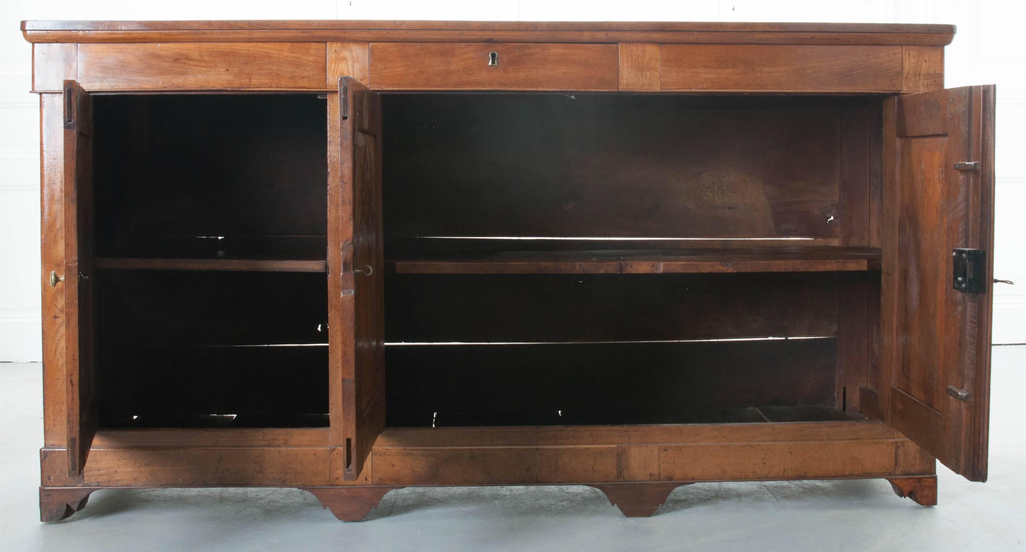 French Late 19th Century Walnut Louis Philippe Enfilade 3
