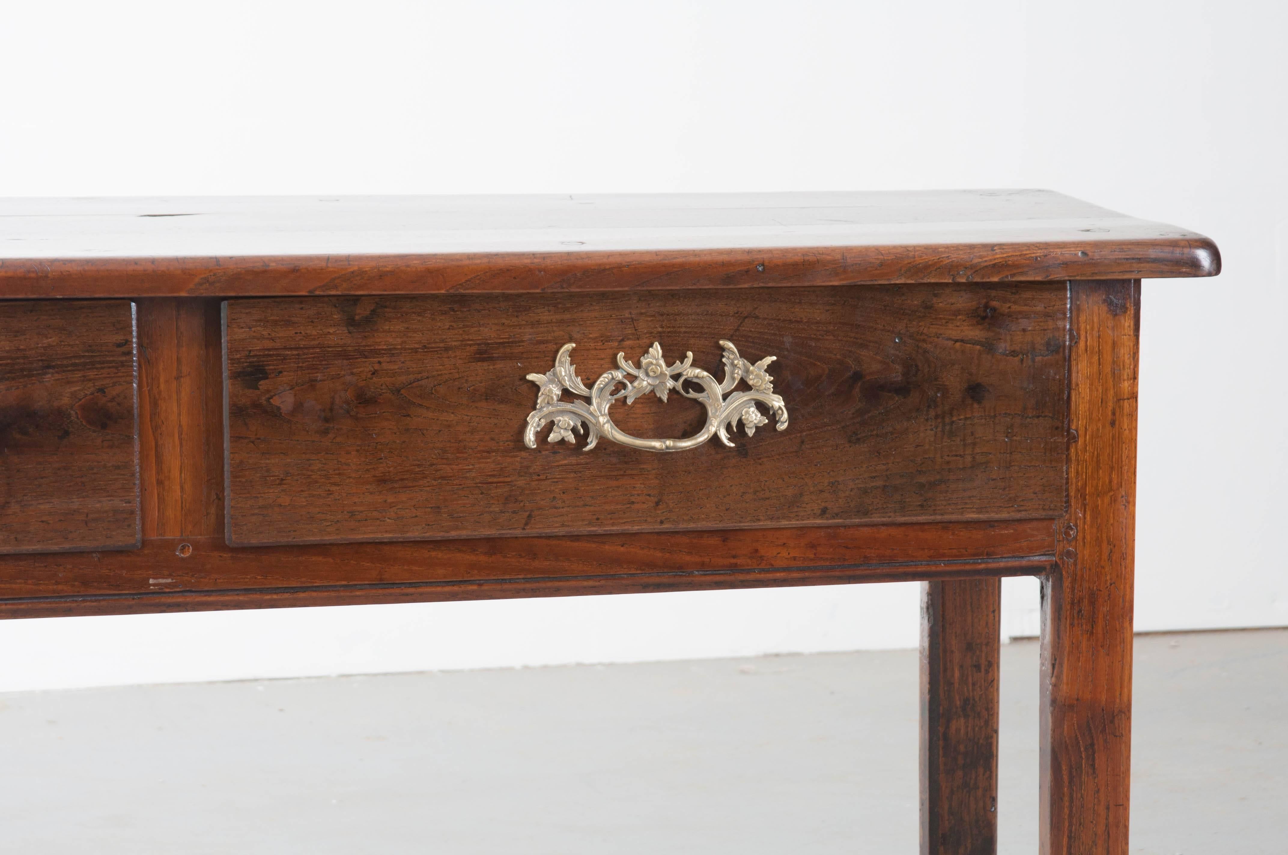 Patinated 19th Century English Oak Sideboard