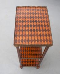 French 19th Century Mahogany Marquetry Étagère