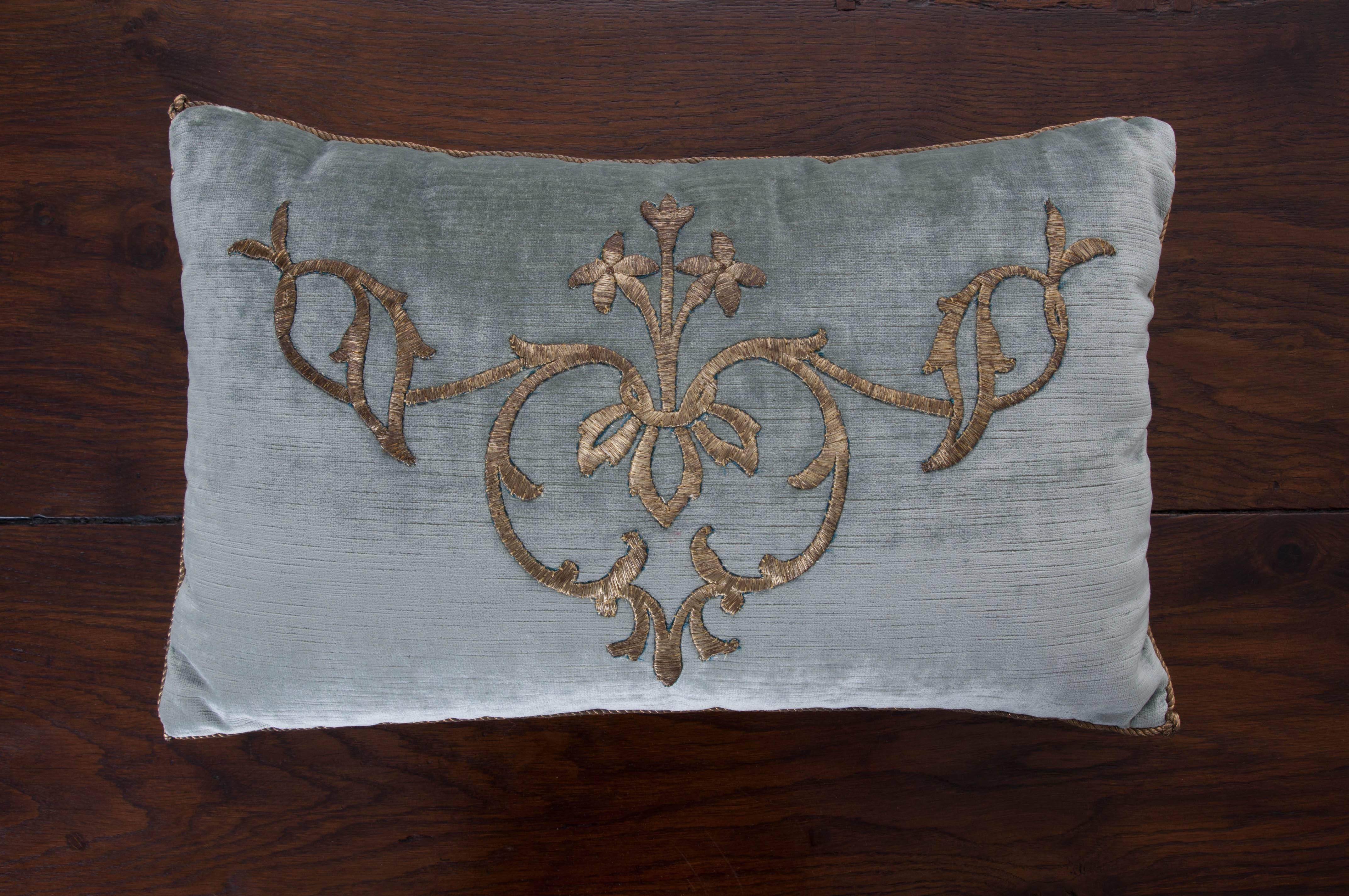 Persian Antique Textile Pillow by B.Viz Designs